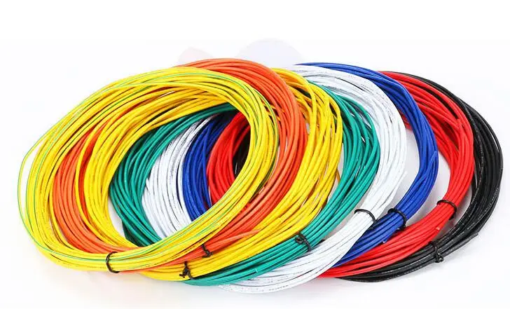Fio de Solda Fio Eletrônico 26awg Cabo Salto Fio 1.5 mm Pvc Cabo ul 300v 80c 0. 12ts 100m Ul1007 Fios elétricos