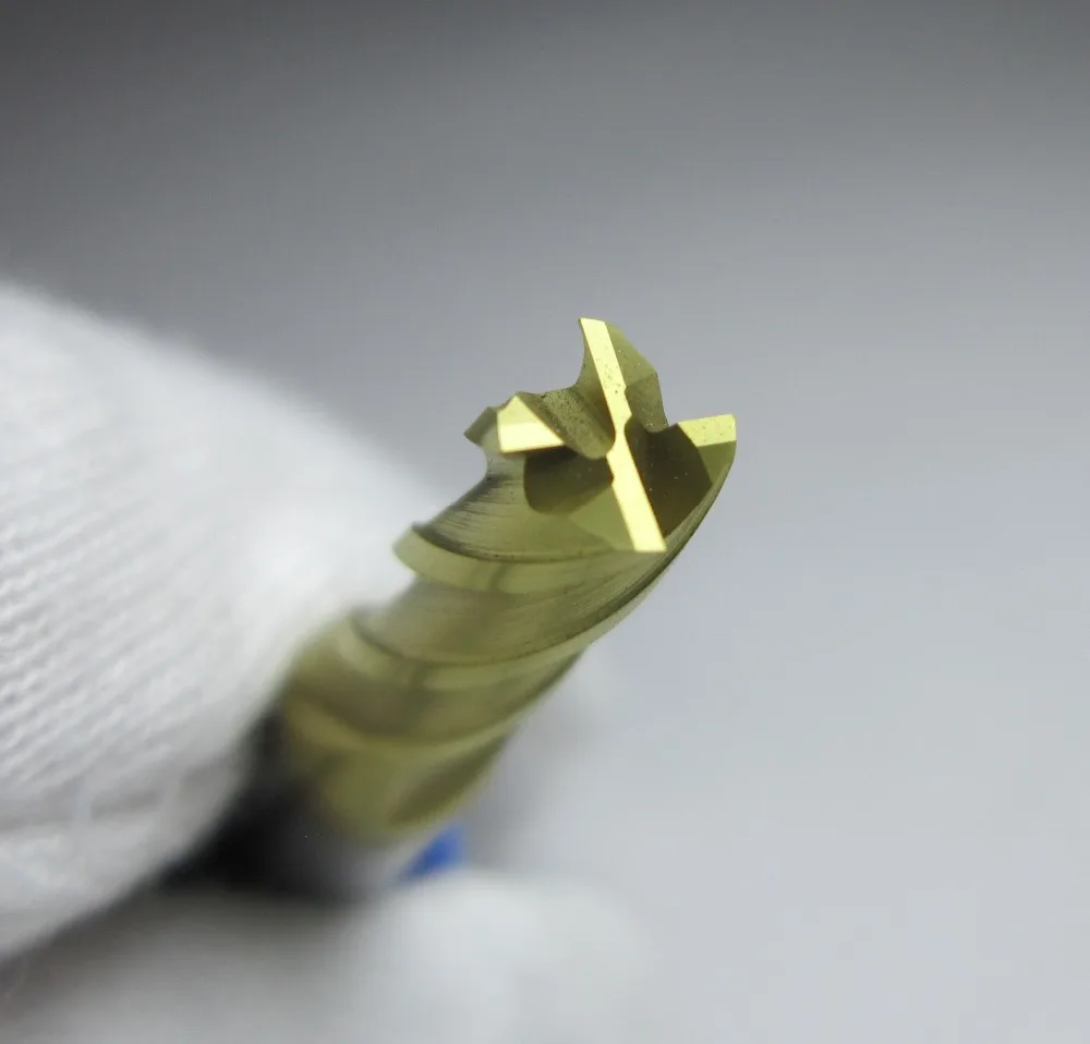 

wholesale 5mm 5*6*50mm HRC58 four 4 flutes tungsten carbide end mills milling cutter CNC machine metalworking for steel 58HRC