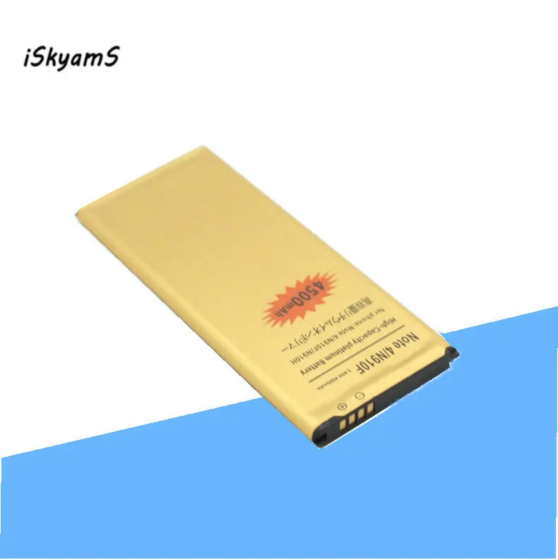 ISkyamS 1x4500 мА/ч EB BN910BBE батарея для Samsung Galaxy Note 4 N910H N910A N910C N910U N910F N910X N910V N910P N910R