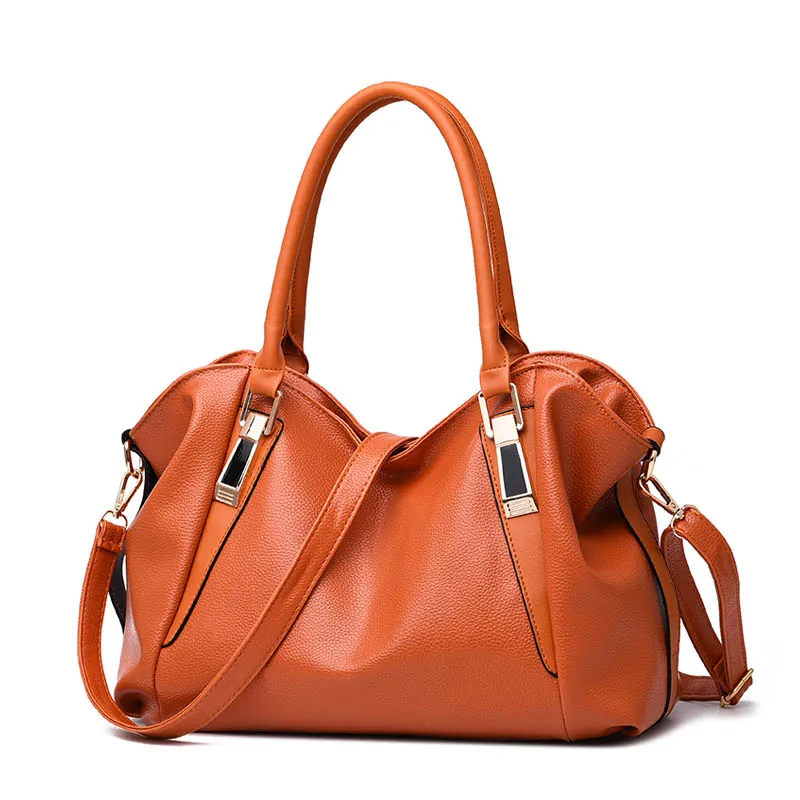 Bolsa feminina, розовые роскошные сумки, женские сумки, дизайнерские, на плечо, modis, клатч, большой кожаный мешок, основной de marque, люкс cuir - Цвет: Brown
