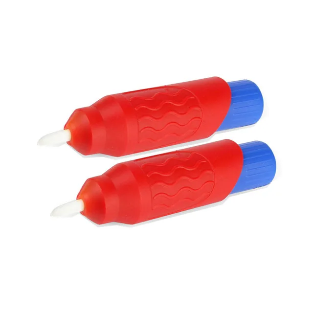 2pcs red Инструмент для рисования водой, коврик для рисования, игрушечная ручка, кисть для рисования водой, игрушки для рисования, детская живопись, написание, матовая волшебная ручка, кисть для рисования, игровой инструмент - Цвет: 2pcs red