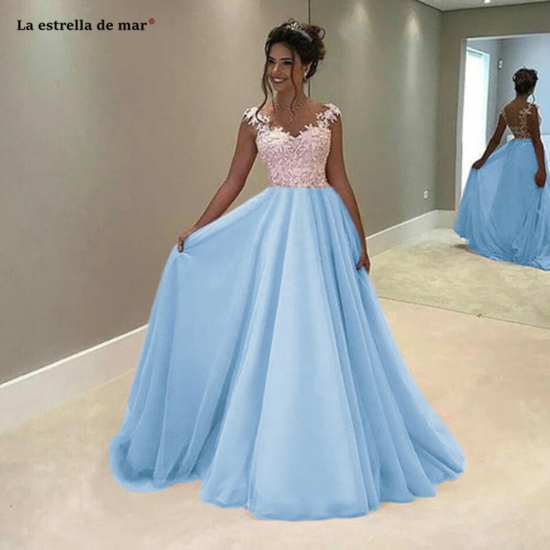 Robe rose pour mariage2019 Новое кружевное платье с рукавами-крылышками ALinerobe de demoiseur d'honneur pour mariage длинное платье vestidos boda invitada