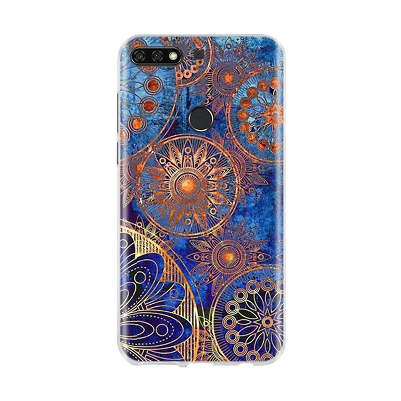 Чехол для huawei Y7 /Y7 Prime /Y7 Pro силиконовый 3D милый чехол для huawei Honor 7C чехол для huawei Nova 2 Lite