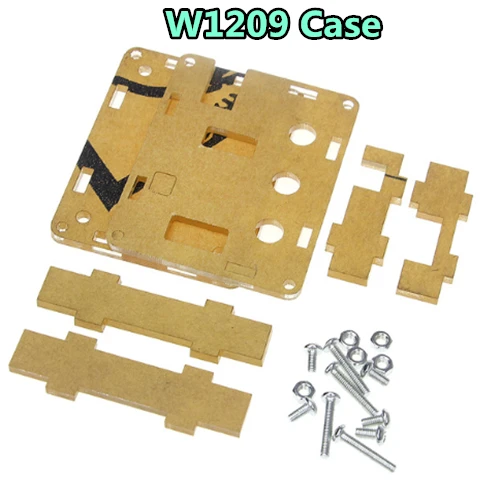 W1209 Case W1209-50-100C DC 12 В цифровой контроль температуры Термостат контроль температуры термостат переключатель пластины W1209 чехол - Цвет: W1209 Case