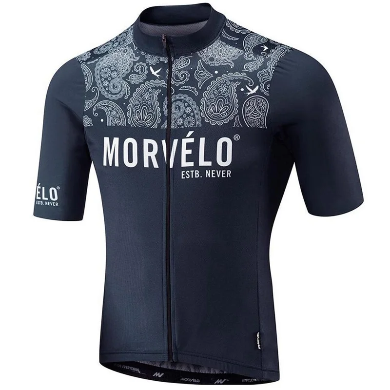 Morvelo K.O.M короткий рукав Vélo 2018 гоночная команда одежда езда на горном велосипеде