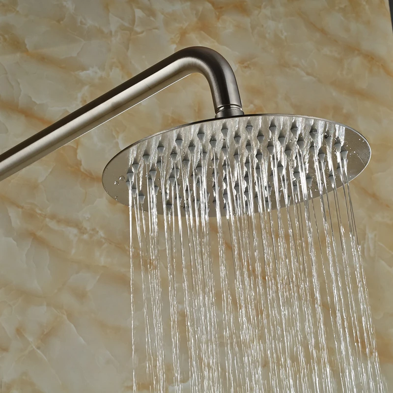 Смеситель для ванной комнаты из матового никеля однорычажный вращающийся кран