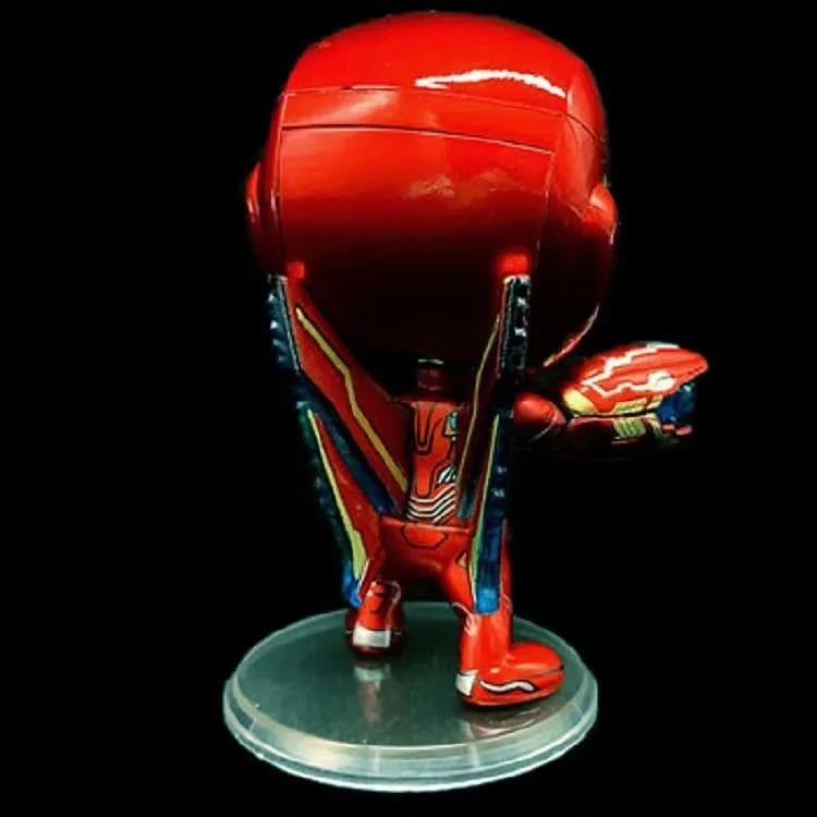 С принтами &quotMarvel&quot &quotМстители Железный человек Mark 50 bobble-головы автомобильные