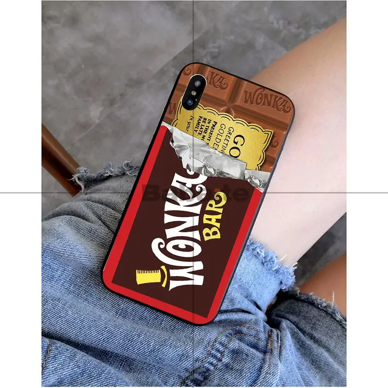 Babaite alenka bar wonka chocolate Novelty Fundas Phone Case Cover for iPhone X XS MAX 6 6S 7 7plus 8 8Plus 5 5S XR - Цвет: A7