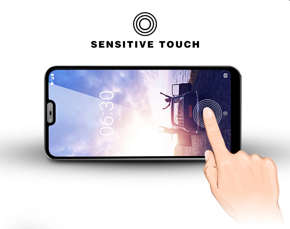 Для Nokia X6 защита экрана закаленное стекло для TA-1009 3D защитная пленка анти-всплеск