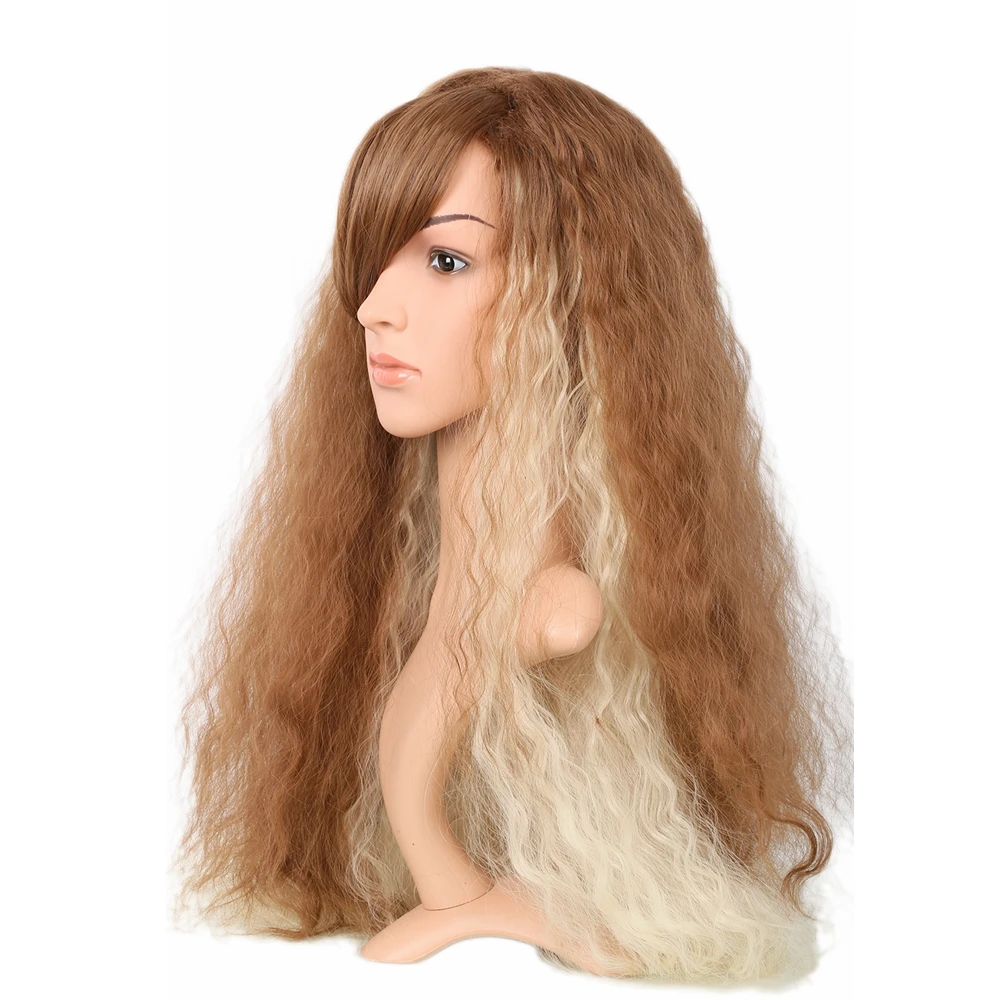 Женский длинный волнистый парик коричневый для косплея|Костюмы из фильмов и ТВ| |