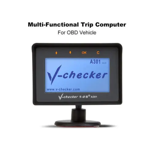

V-CHECKER A301 Multi-Function Trip Computer VCHECKER A301 OBD2 Car Trip Computer