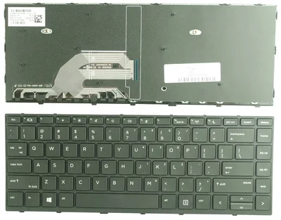 SSEA Ноутбук Новая Клавиатура США для HP 440 G5 430 клавиатура с рамкой без