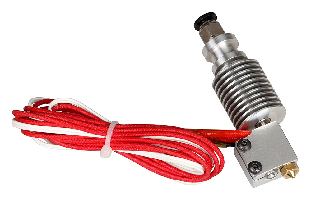 XCR3D 3D-принтеры экструдер Запчасти вулкан V6 hotend большой диаметр сопла 1,75 мм/0,6 0,8 1,0 1,2 мм 12 V/24 V