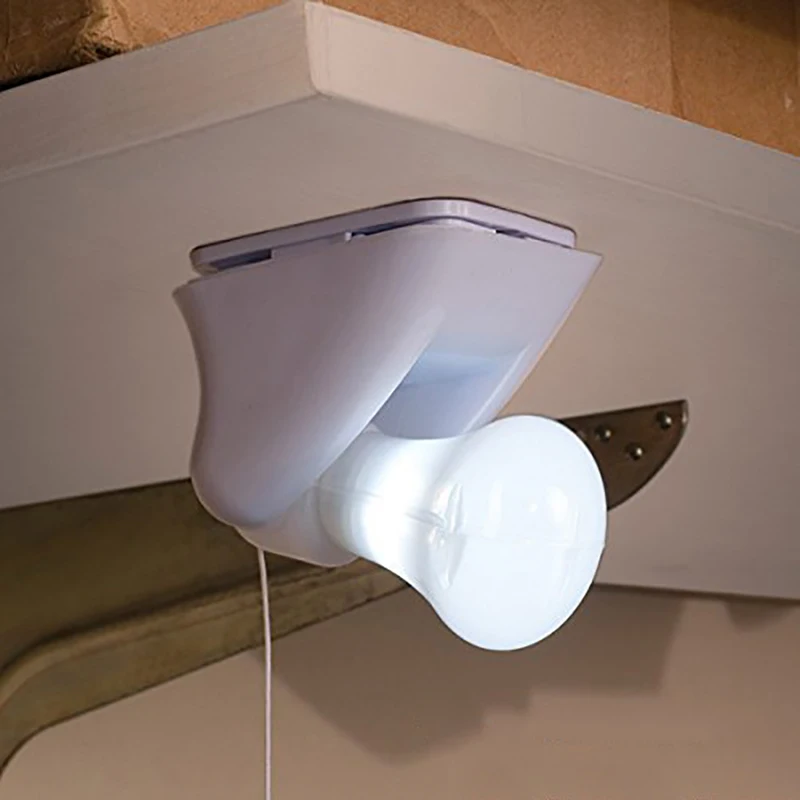 

Переносная проводная светодиодная лампочка для шкафа, ночсветильник с аккумулятором, самоклеящаяся настенная лампа с креплением для спаль...