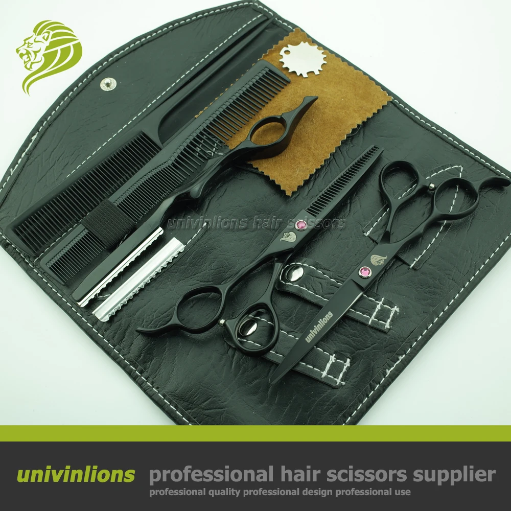 Парикмахерские ножницы для левой руки черные 6 0 дюйма|scissor kit|scissors solingensupplies aquarium |