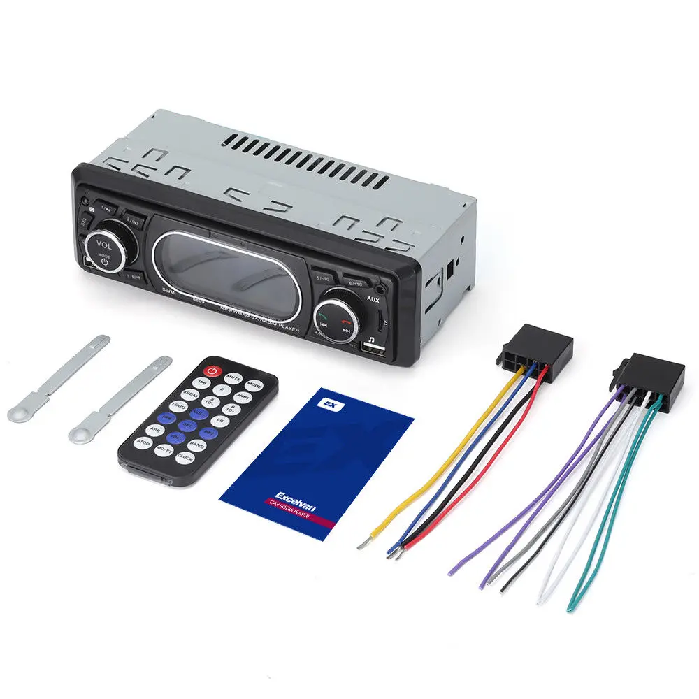 8809 Bluetooth стерео аудио удаленный mp3-плеер 1 AUX/TF/USB FM автомобильное радио