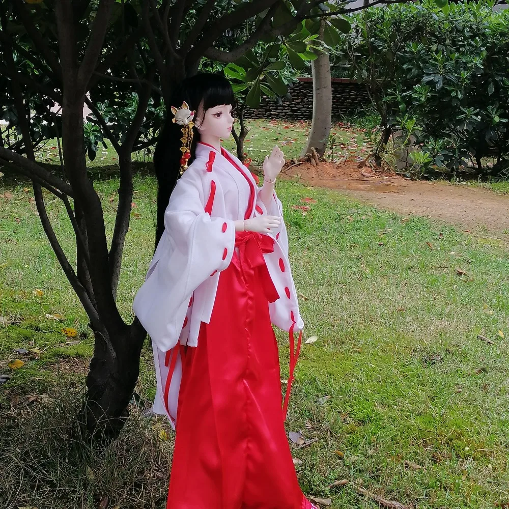 Шарнирная кукла EVA BJD 1/3 японские ведьмы 62 см кимоно шарнирные куклы с SD шариками