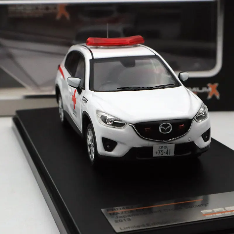 IXO Premium X 1:43 для MAZDA CX 5 японская скорая помощь 2013 Red Cross Society PRD487 Ограниченная серия| |