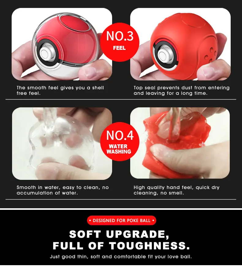 Силиконовый защитный чехол для Poke Ball, мягкий чехол, чехол для Pokeball Plus, защита контроллера для kingd Switch NS для nintendo