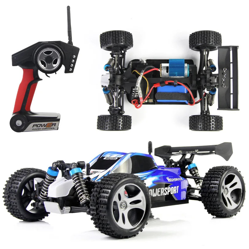 Промоакция Wltoys A959 50 км/ч n B 70 2 4G 4CH высокоскоростной Радиоуправляемый автомобиль