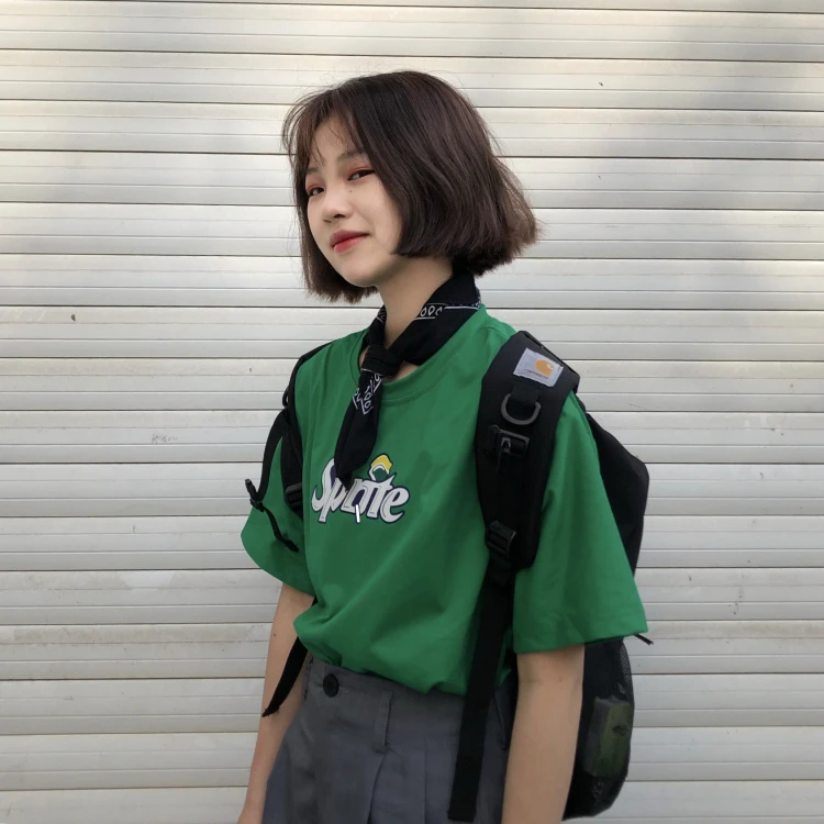 YouGeMan футболка Femme Летняя женская футболка с коротким рукавом Корейская Ulzzang Harajuku с буквенным принтом зеленые футболки женские топы