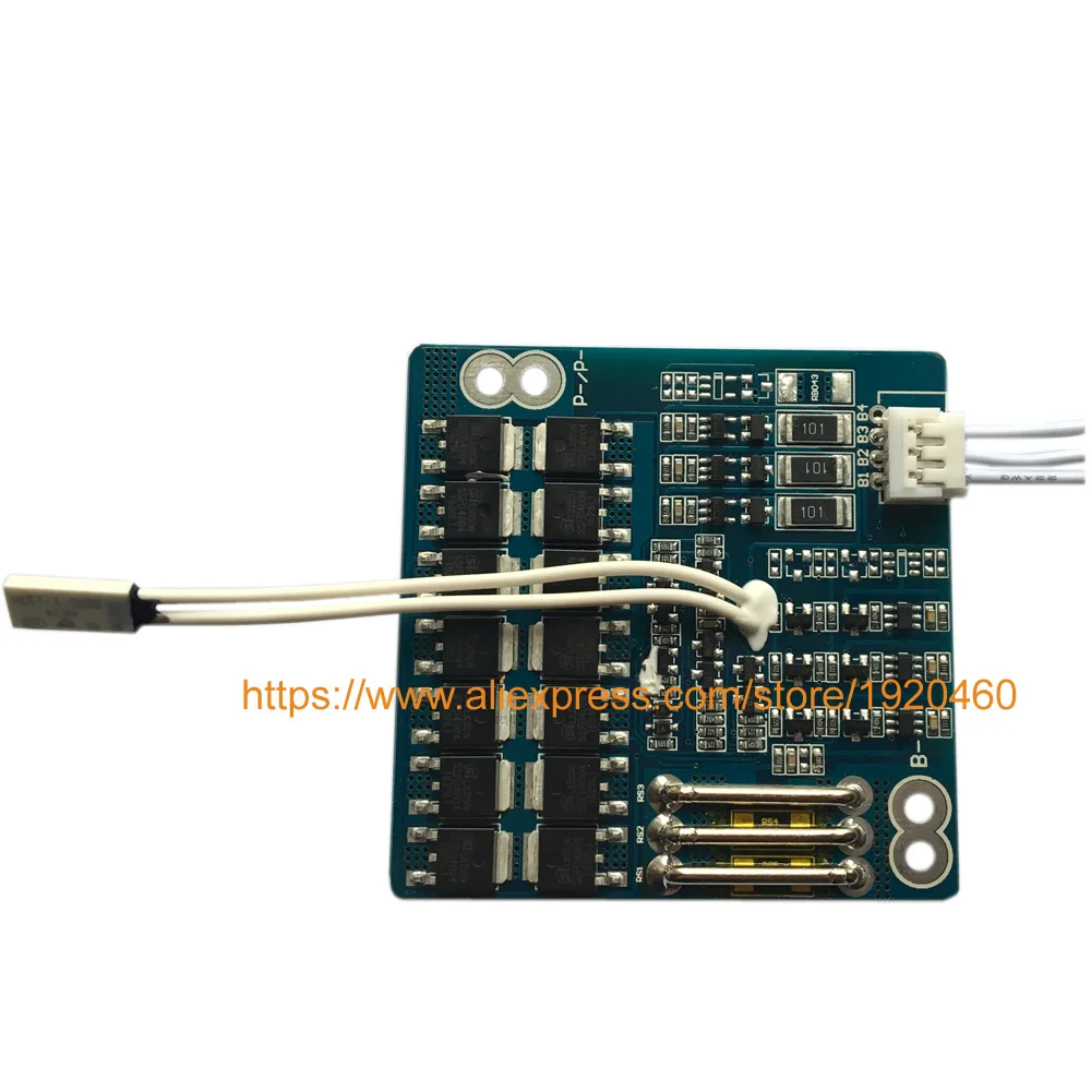 Защитная схема 3S 30A BMS PCM PCB плата защиты аккумулятора Для 11 1 В литий ионной