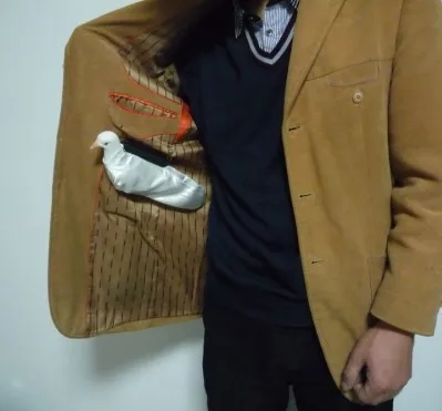 12 шт Dove Pocket One Hand Bag (черный/белый/красный в наличии) Волшебные трюки аксессуар