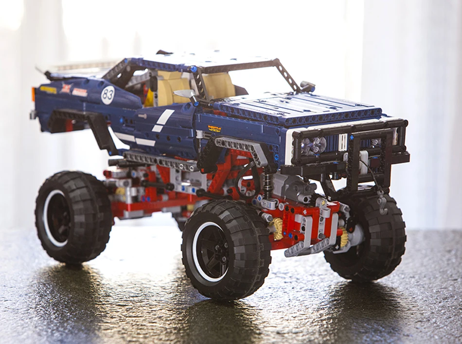 20011 Technic серии дистанционного управления внедорожных 1605 шт. Ограниченная серия транспортных средств электродвигателей 41999 строительных блоков