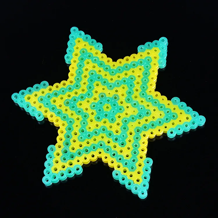 2400 шт./компл. 5 мм бусины EVA Perler 24 цвета детские игрушки сделай сам развивающие для