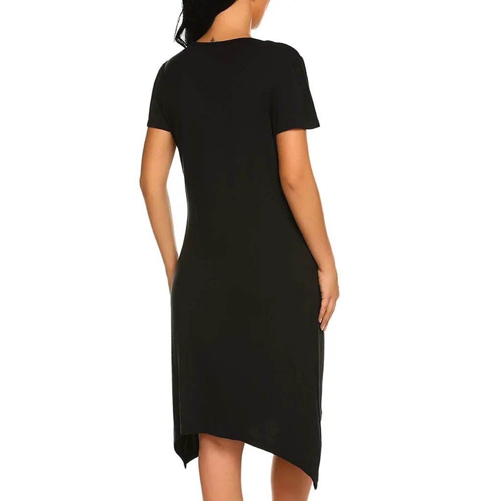 SAGACE платья для беременных женщин с коротким рукавом буквенным принтом платье