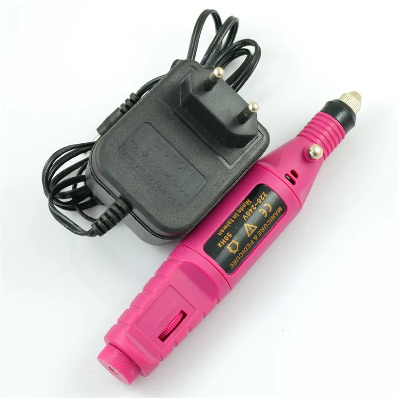 Электрический пилка для ногтей дрель с переменной скоростью роторная деталь