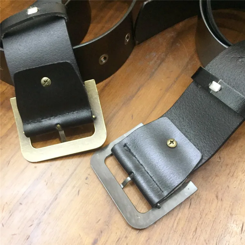 Ремень из натуральной кожи с металлической медной пряжкой 2019 см 100 | Ремни