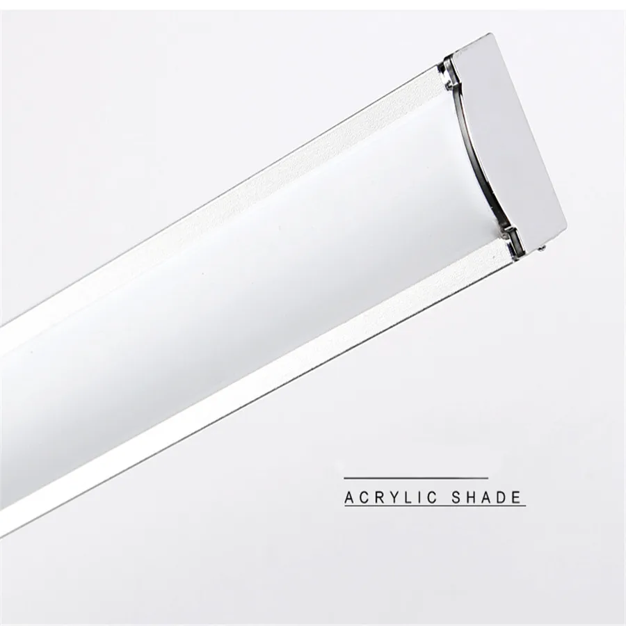 7W LED Mirror Light Waterproof Stainless Wall Lamp Modern Simplicity Bathroom Lights AC85-240V Acrylic Lighting Zoomable Head | Освещение