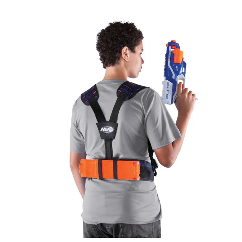 4 шт./компл. Регулируемая сумка для хранения комплект зажим для пули Nerf ELITE журнал тактическое снаряжение на открытом воздухе игрушечный пистолет пули карман