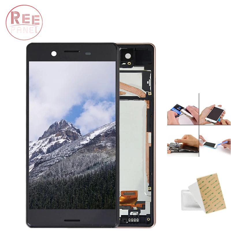 Тестирование оригинальные Дисплей для sony Xperia X ЖК дисплей F5121 Сенсорный экран
