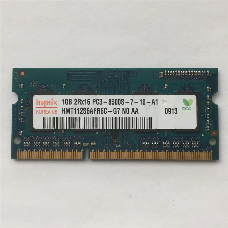Hynix 1 Гб 2 ГБ 4 DDR3 PC3 8500S 10600S 12800S 1066 МГц 1333 1600 модуль ноутбук RAM хранение|Оперативная