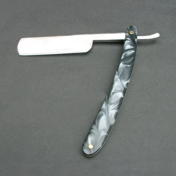 Углеродистая сталь прямые лезвия Парикмахерская бритвенная Безопасная бритва