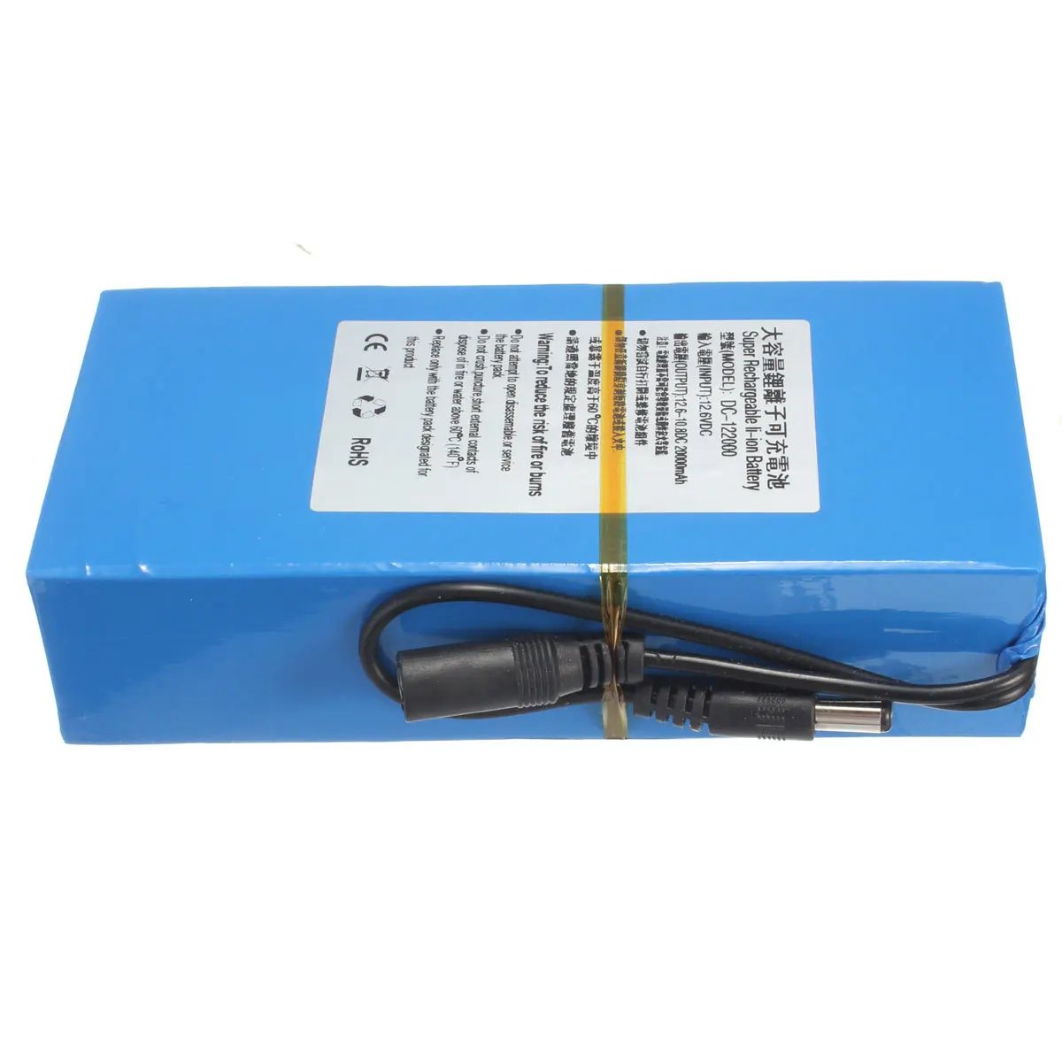 DC 122000 12V 20Ah литиевая батарея перезаряжаемая 20000mah аккумулятор большой емкости