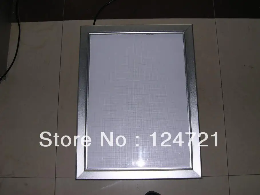 2014 рекламный дисплей светодиодная рамка размер A3 алюминиевая для картин меню