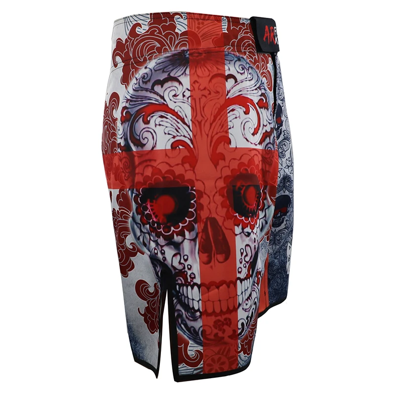 2019 спортивные боксерские тренировочные шорты с черепом Ropa MMA для бокса дешевые