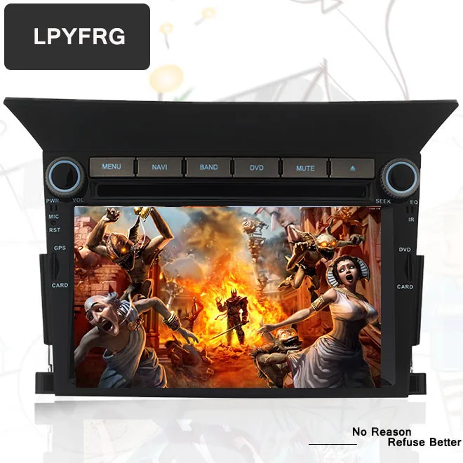 

Car Android 8.1 Head Unit GPS Navi Navigation System For Honda Pilot 2009~2013 Radio Audio Video Tape Recorder with DVD Player