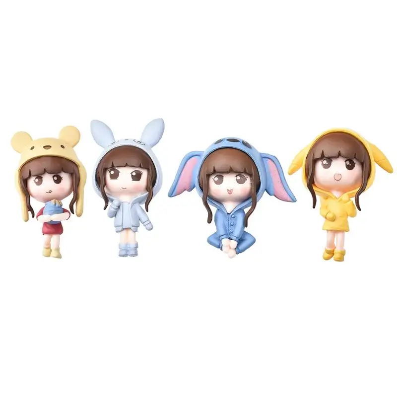 4 шт. миниатюрный Сказочный Сад для косплея украшение дома мини кукла игрушка