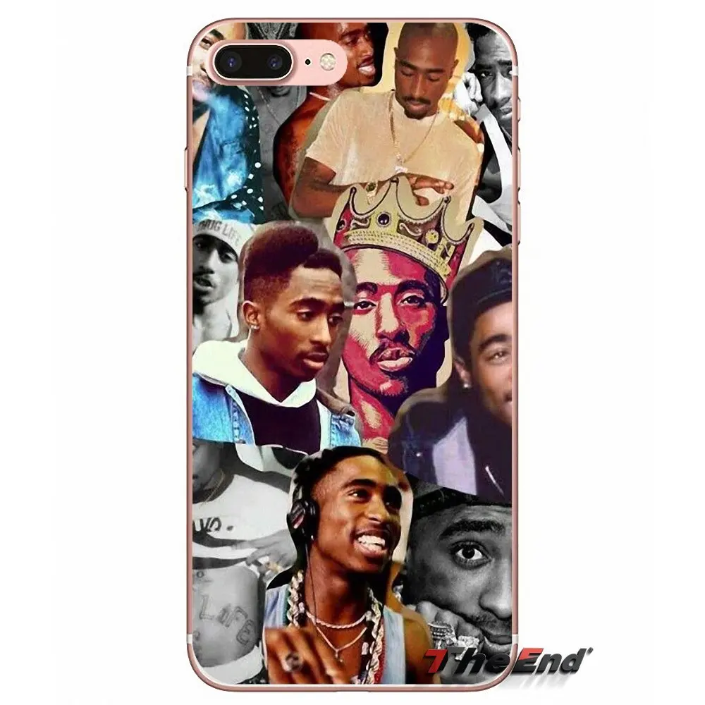images 5 TPU Чехлы 2Pac Tupac Amaru Shakur Makaveli для iPhone XS Max XR X 4 4S 5 5S 5C SE 6 6S 7 8 Plus samsung Galaxy J1 J3 J5 J7 A3 A5 - Цвет: images 5