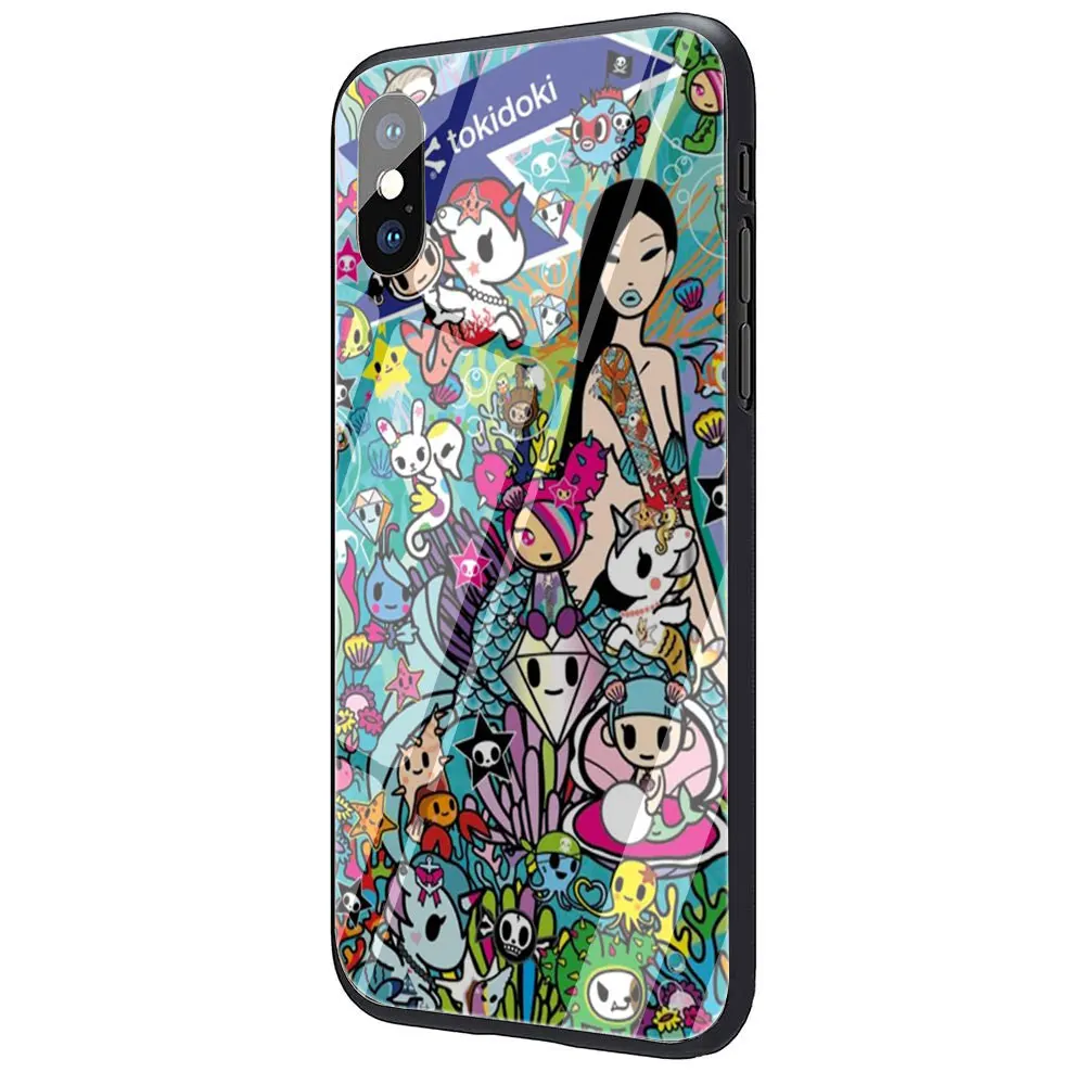G11 Япония Tokidoki японский недавно прибывший сотовый закаленное стекло чехол для телефона iPhone 11 Pro 6 6S Plus 7 8 Plus X XS XR XS Max - Цвет: G11