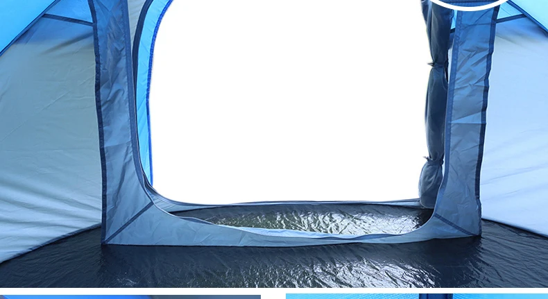 HLY открытый 3-4persons Автоматическая скорость открыть метание всплывающие ветрозащитный водонепроницаемый пляж Кемпинг палатка большое пространство
