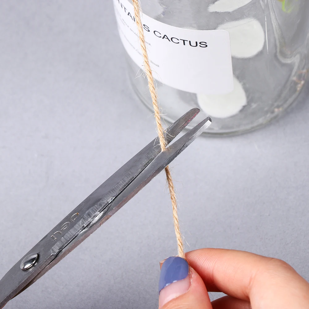 10m/Roll Natural Cords Woven Hemp Rope Handmade Brown Jute Wedding Home Accessories Decorative Twine String Gardening Cord | Дом и сад