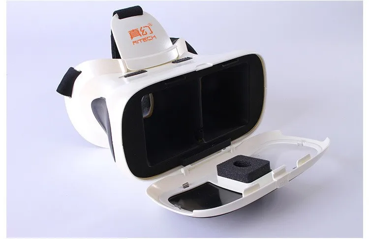 RITECH III Виртуальная реальность 3D видео очки RIEM 3 Plus VR шлем коробка для 3D фильмов Игры совместимы 4,7/5,0-" мобильный телефон