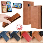 YeLun чехол для телефона Samsung GalaxyJ6 Plus кожаный чехол Galaxy J610F Высокое качество Роскошный Магнитный Флип-переключатель чехол для телефона