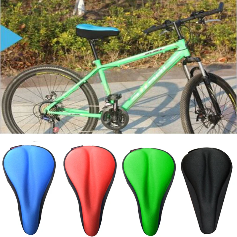MTB велосипедное седло 3D гелевая Подушка для сиденья дорожный велосипед Велоспорт