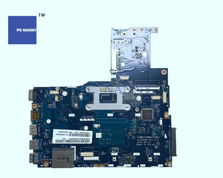Материнская плата PCNANNY 5B20H56190 для Lenovo LA B092P Intel Core B50 70 материнская